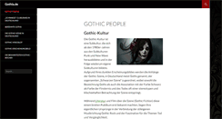 Desktop Screenshot of gothla.de